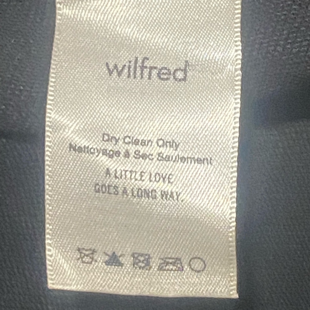 Wilfred Elegant Black Jumpsuit inseam 23.5 inch - Picture 10 of 10